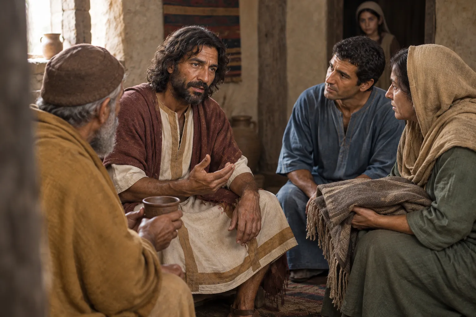 The Galatians Welcome Paul in His Illness (Galatians 4:13–14)