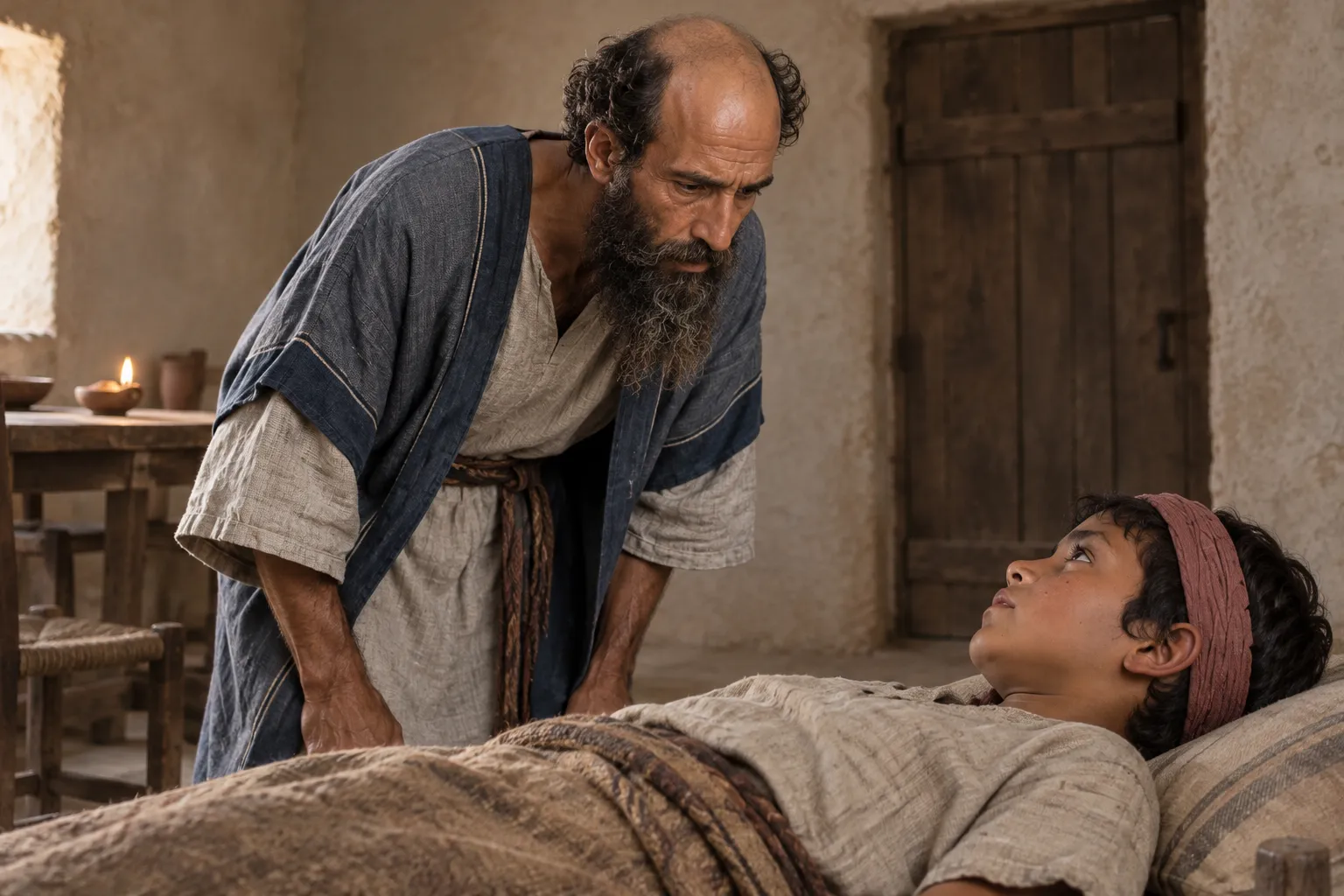 The Boy Opens His Eyes (2 Kings 4:32–35)
