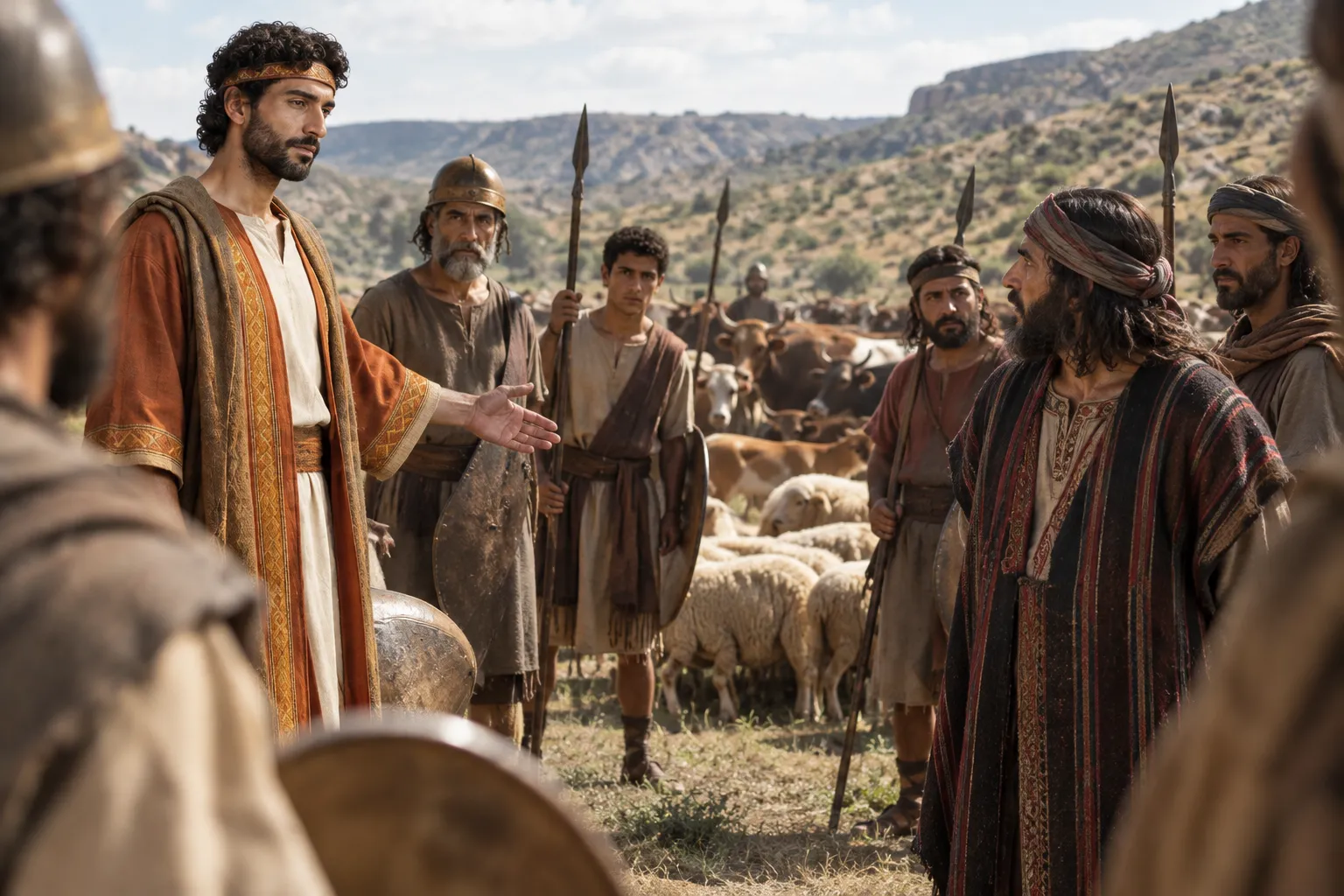 The Spoils Saul Spared (1 Samuel 15:4–9)