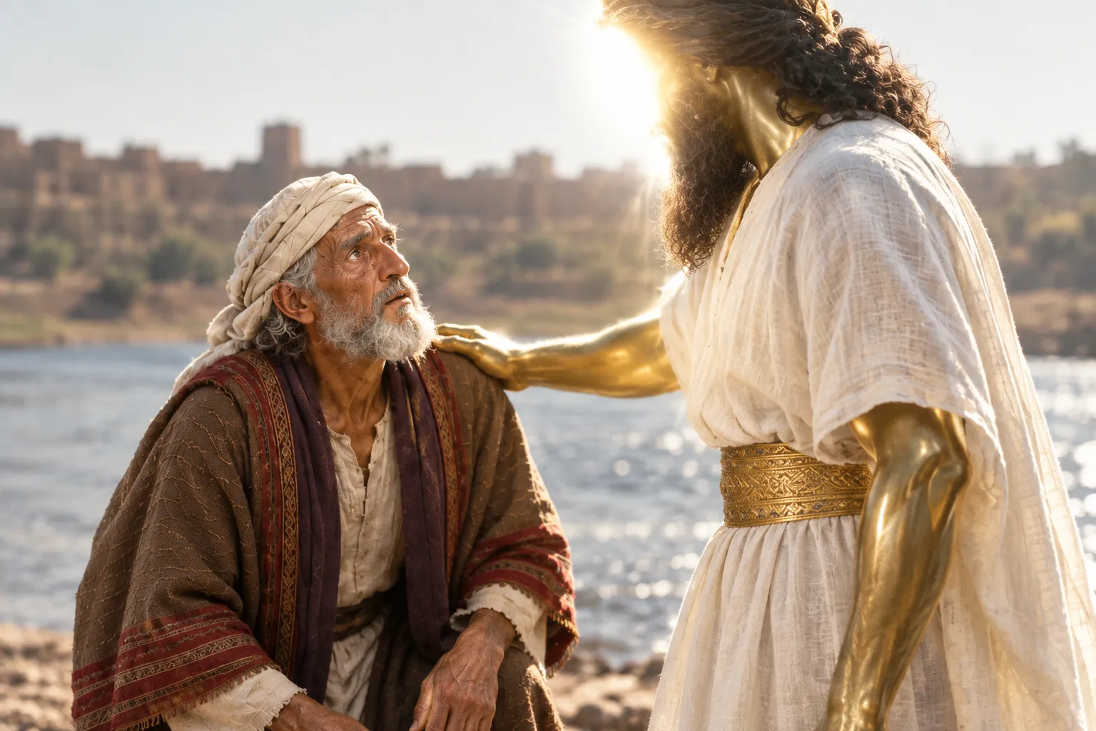 Daniel Is Strengthened (Daniel 10:18–19)