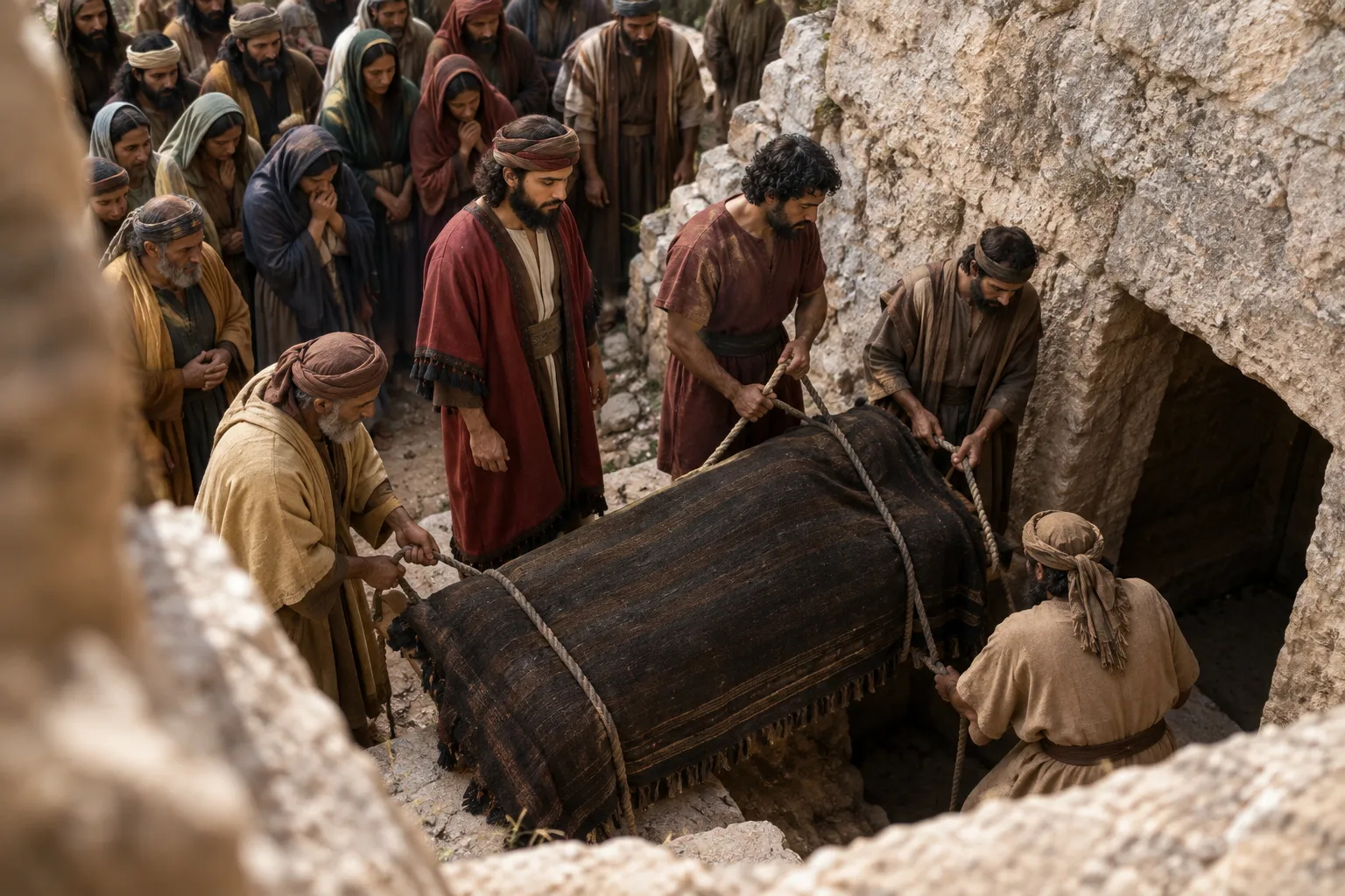 Jotham is buried in the City of David (2 Chronicles 27:9)