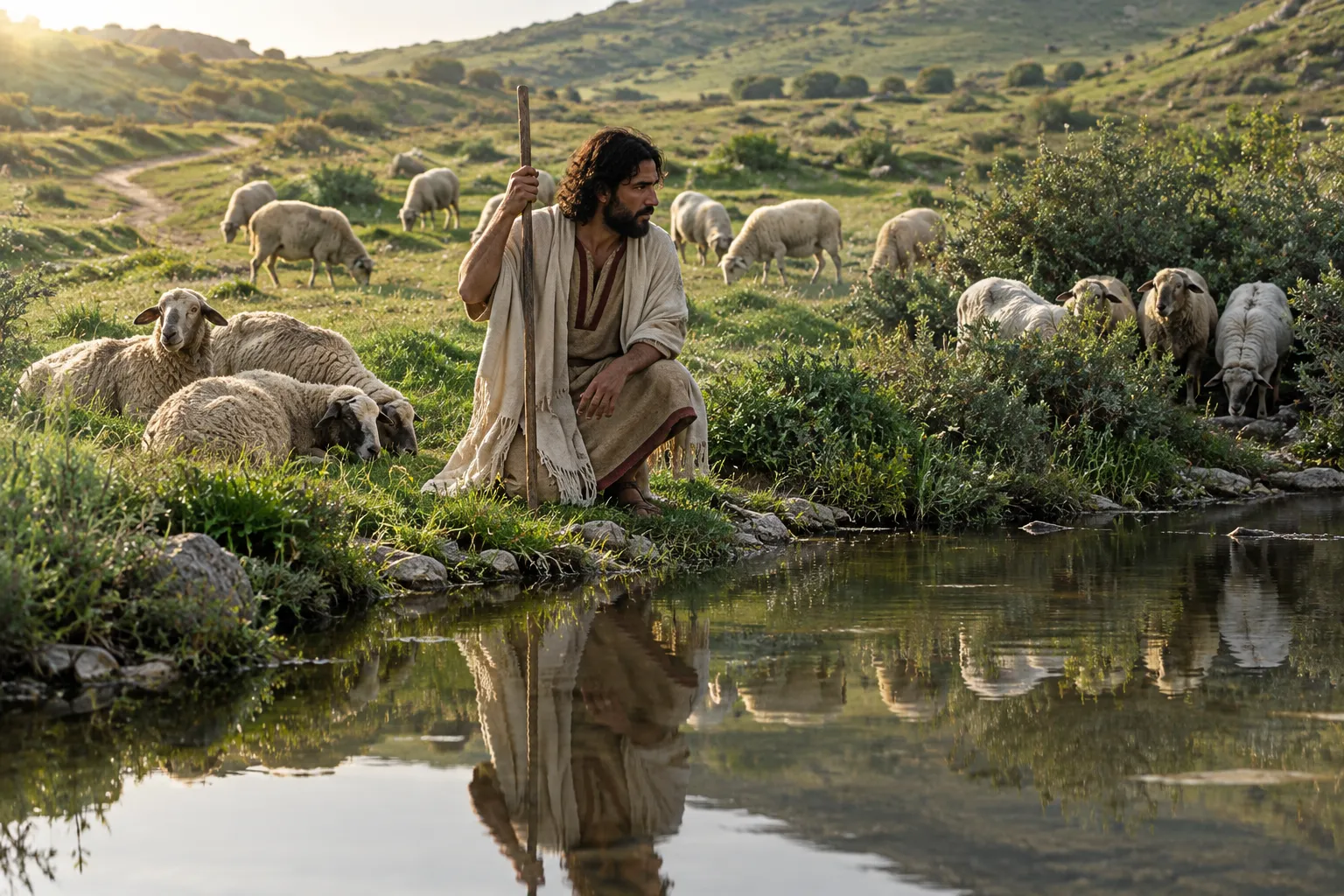 Beside Quiet Waters (Psalms 23:1–3)