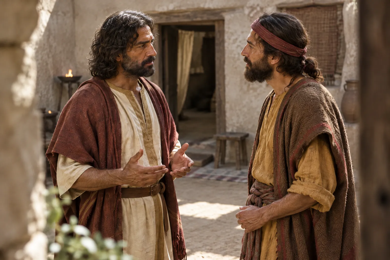 Paul confers with Cephas in Jerusalem (Galatians 1:18)