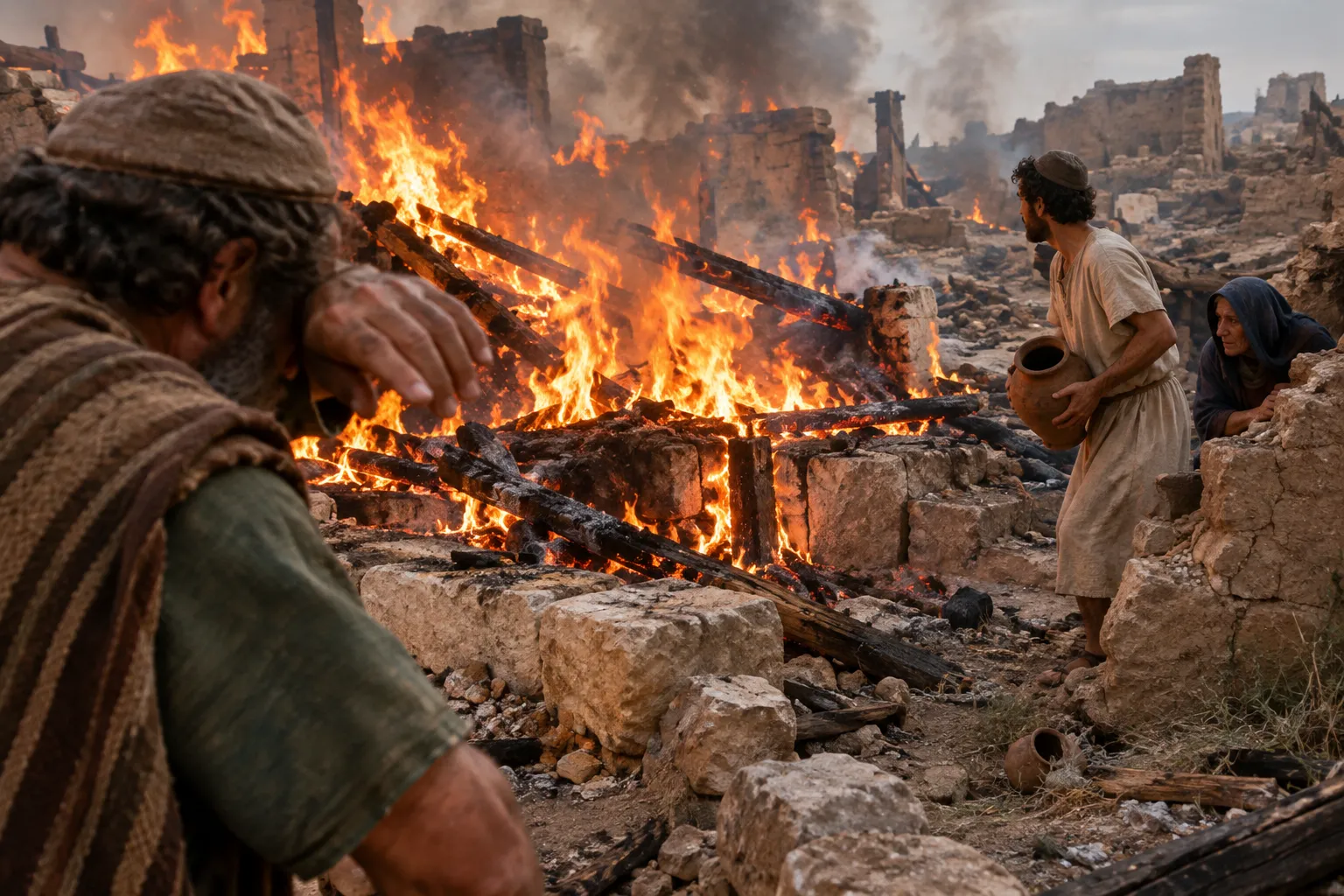 Fire in Zion’s Foundations (Lamentations 4:11)