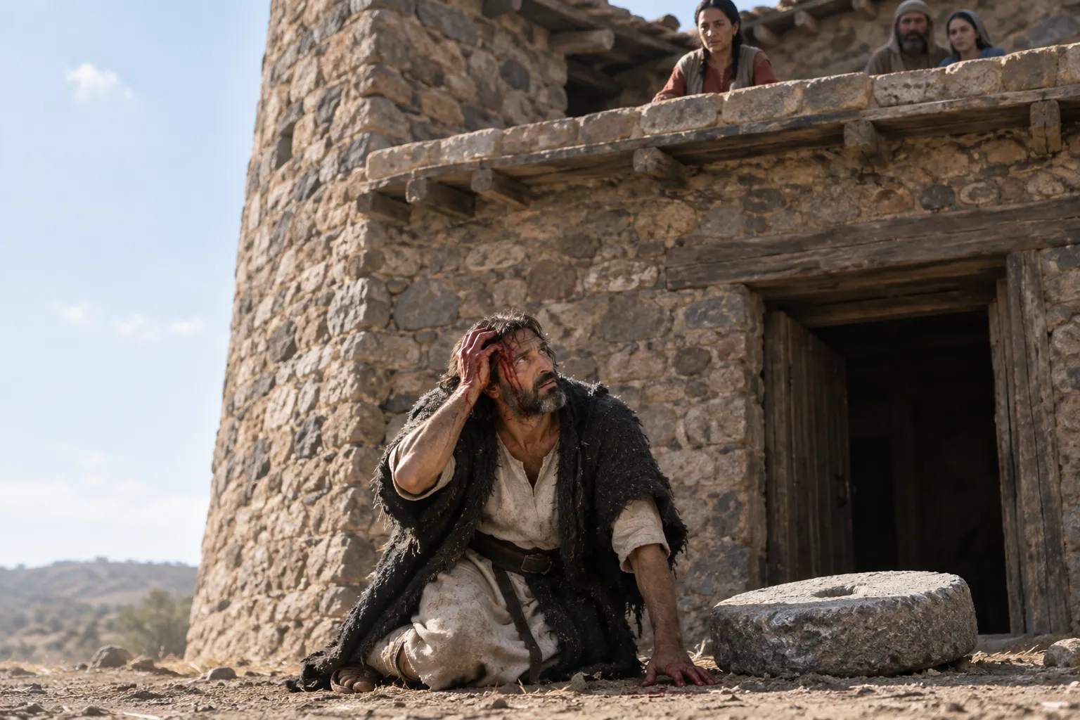 The Millstone at Thebez (Judges 9:52–53)