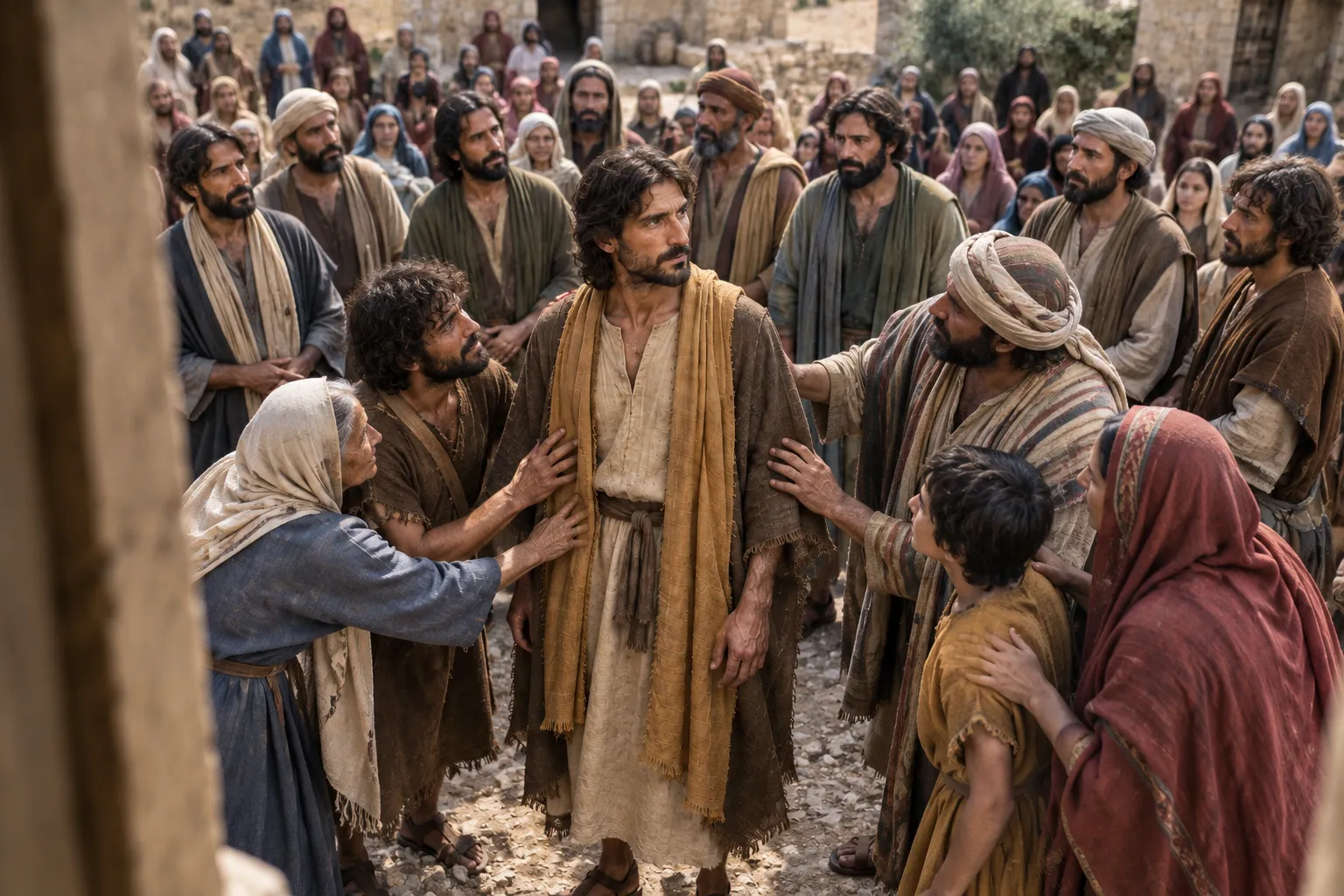 The Crowd Reaches for Him (Luke 6:17–20)