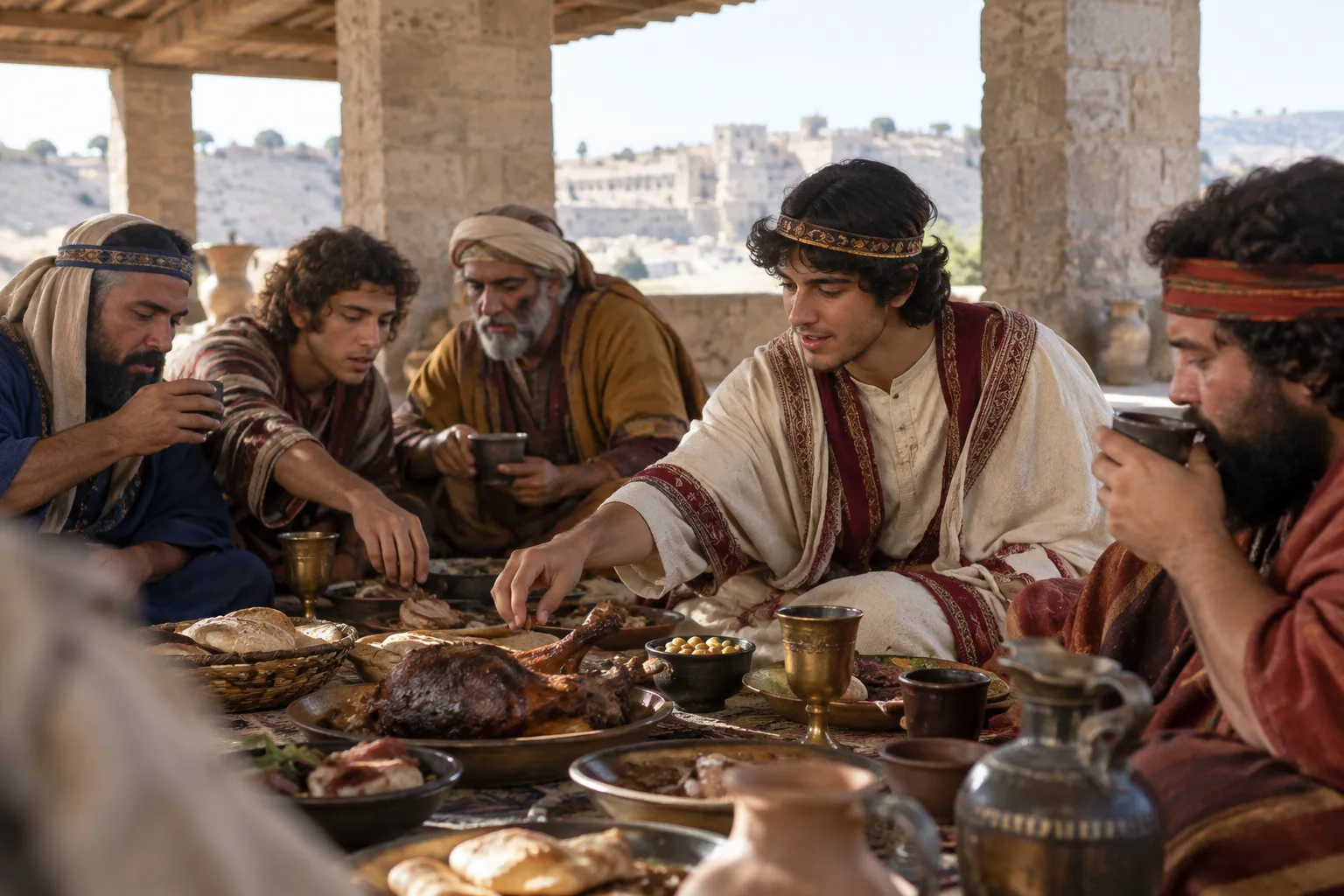 Princes feasting in the morning (Ecclesiastes 10:16)