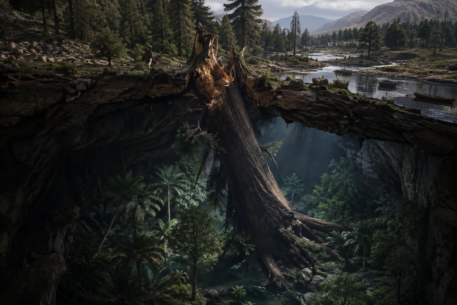 The proud cedar brought down to the depths (Ezekiel 31:15–18)
