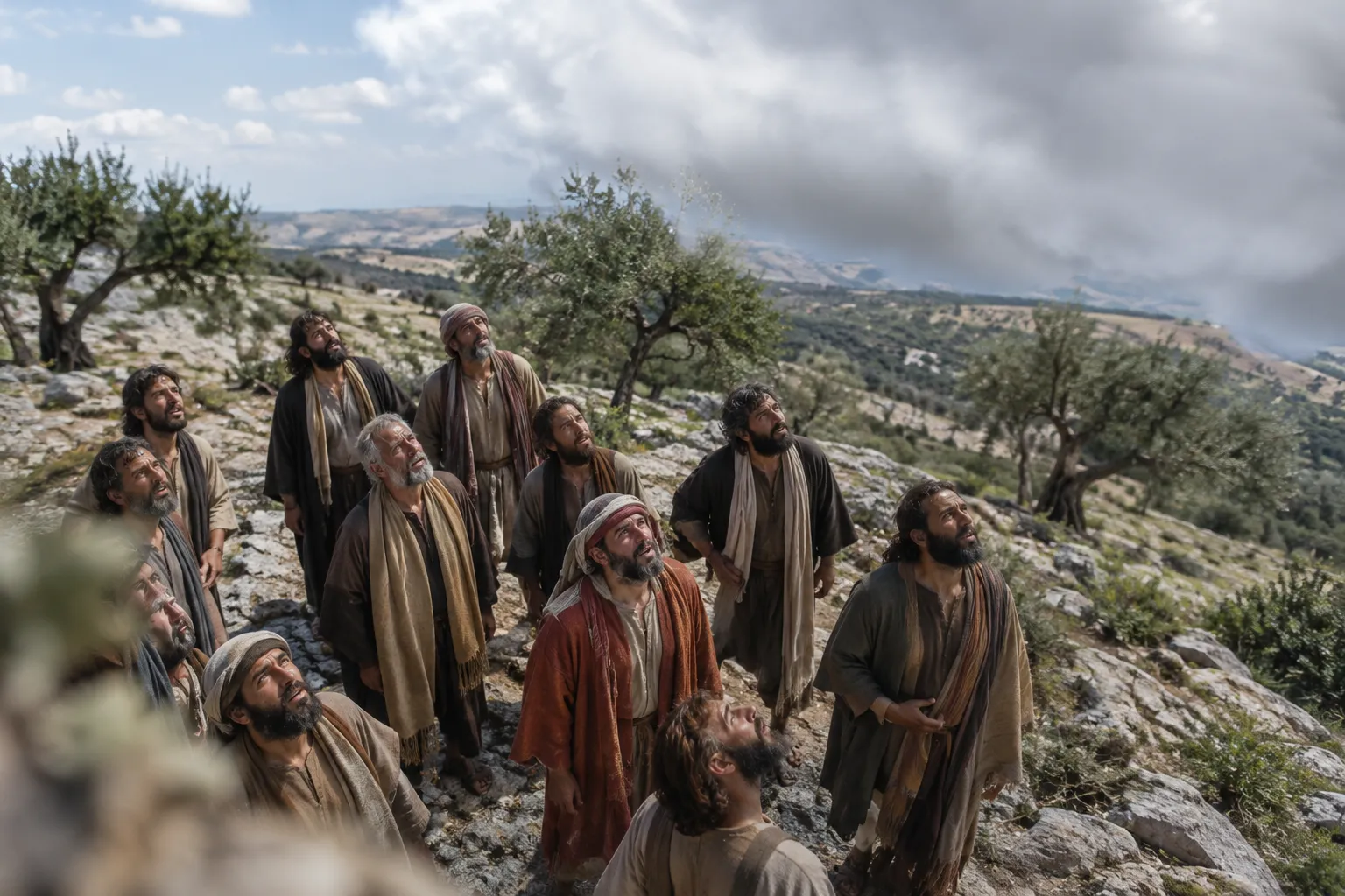 The Cloud Hides Him (Acts 1:9)