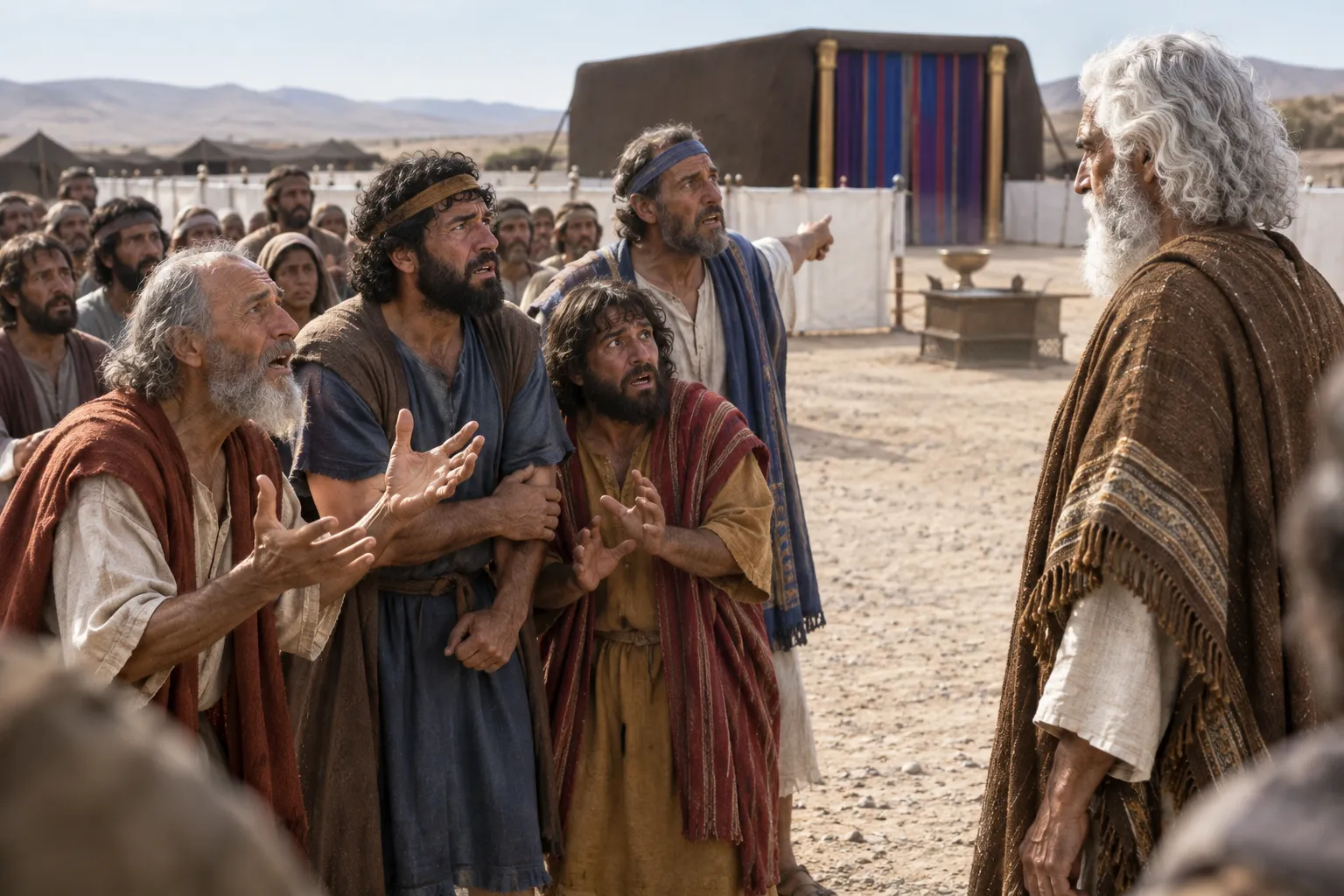 The people fear they will perish (Numbers 17:12–13)