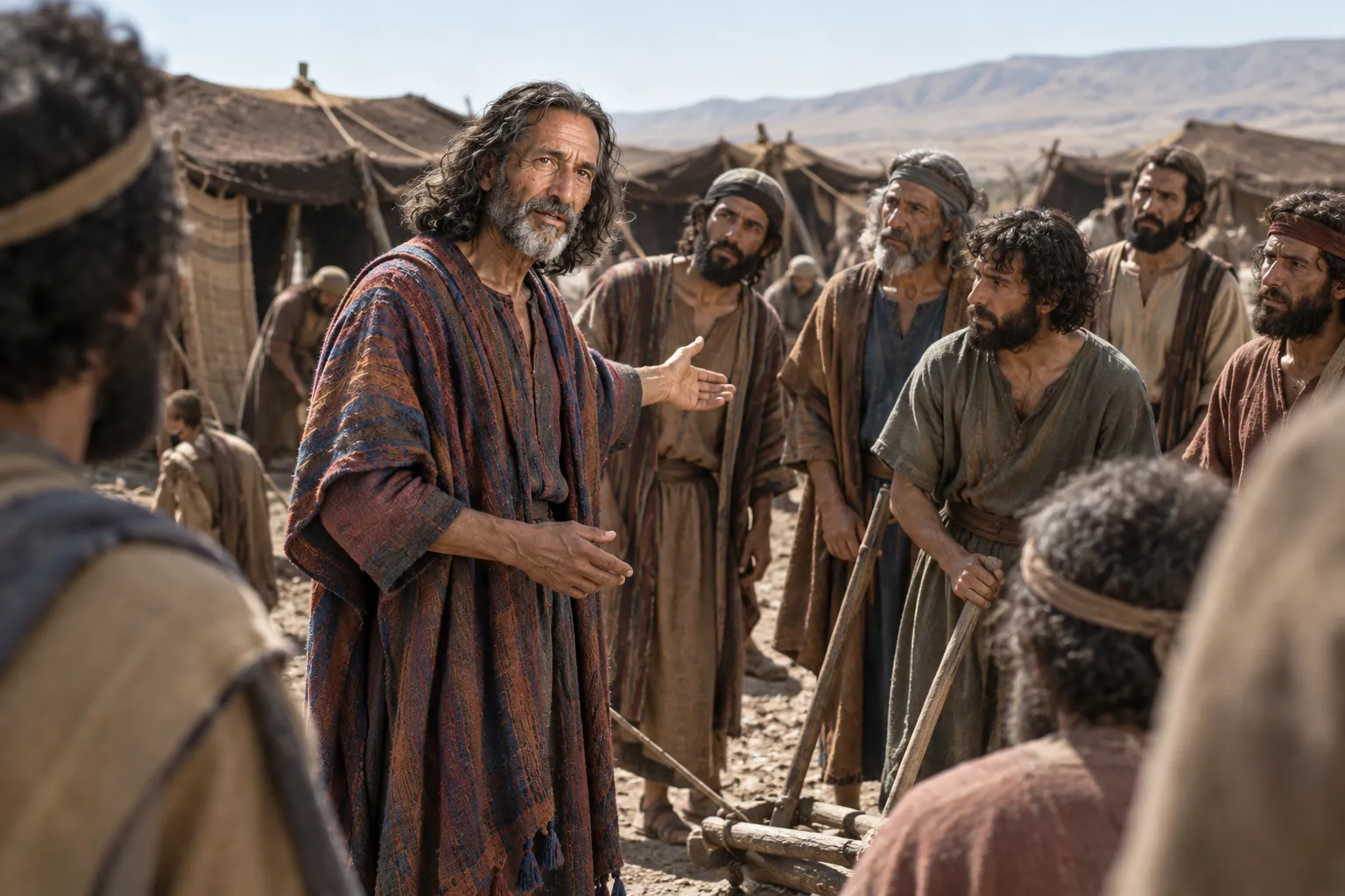 Israel obeys Joshua (Deuteronomy 34:9)