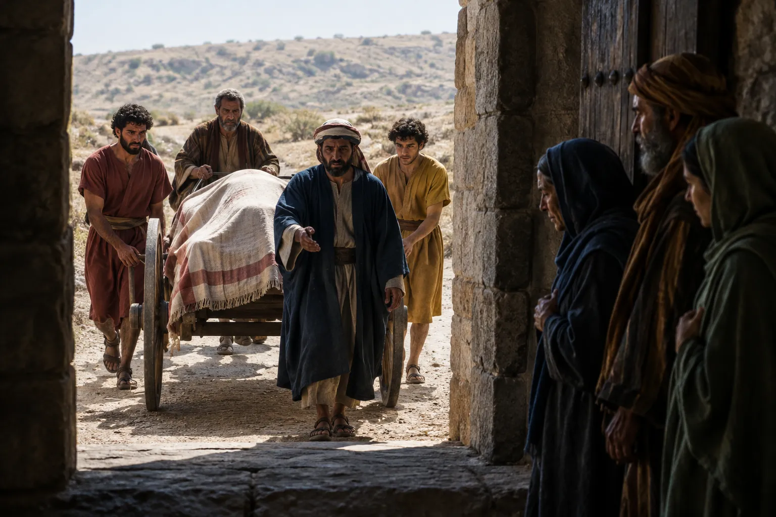 Josiah brought to Jerusalem for burial (2 Kings 23:30)