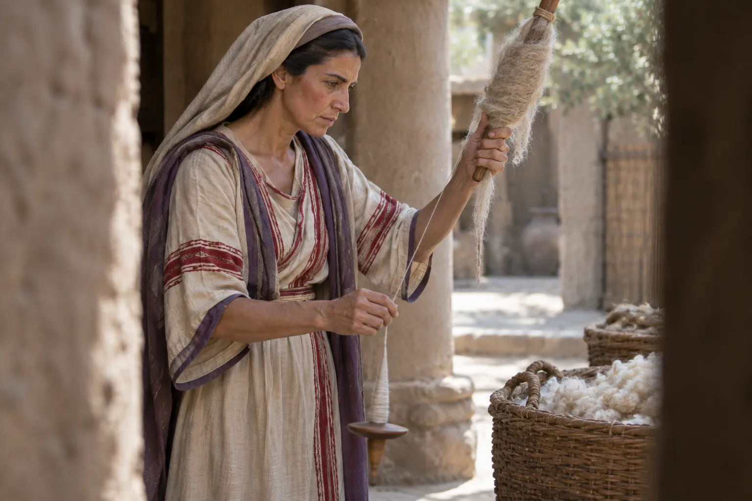 Eager Hands at the Spindle (Proverbs 31:10–19)