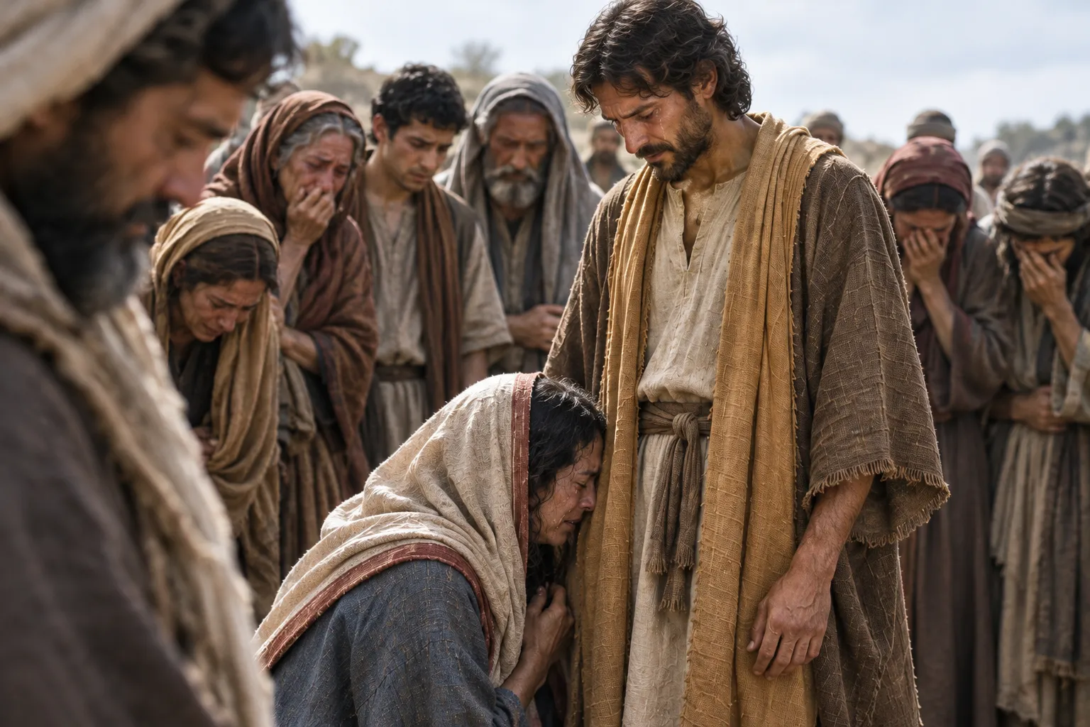 Jesus weeps (John 11:32–36)