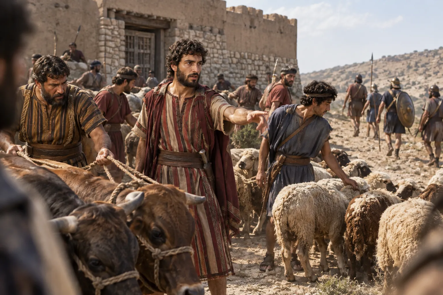 David saves Keilah (1 Samuel 23:5)