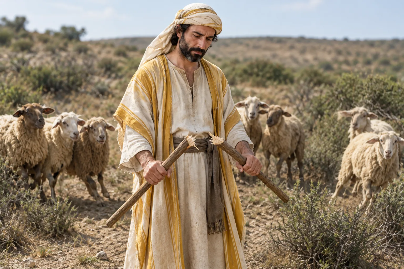 Union broken (Zechariah 11:14)