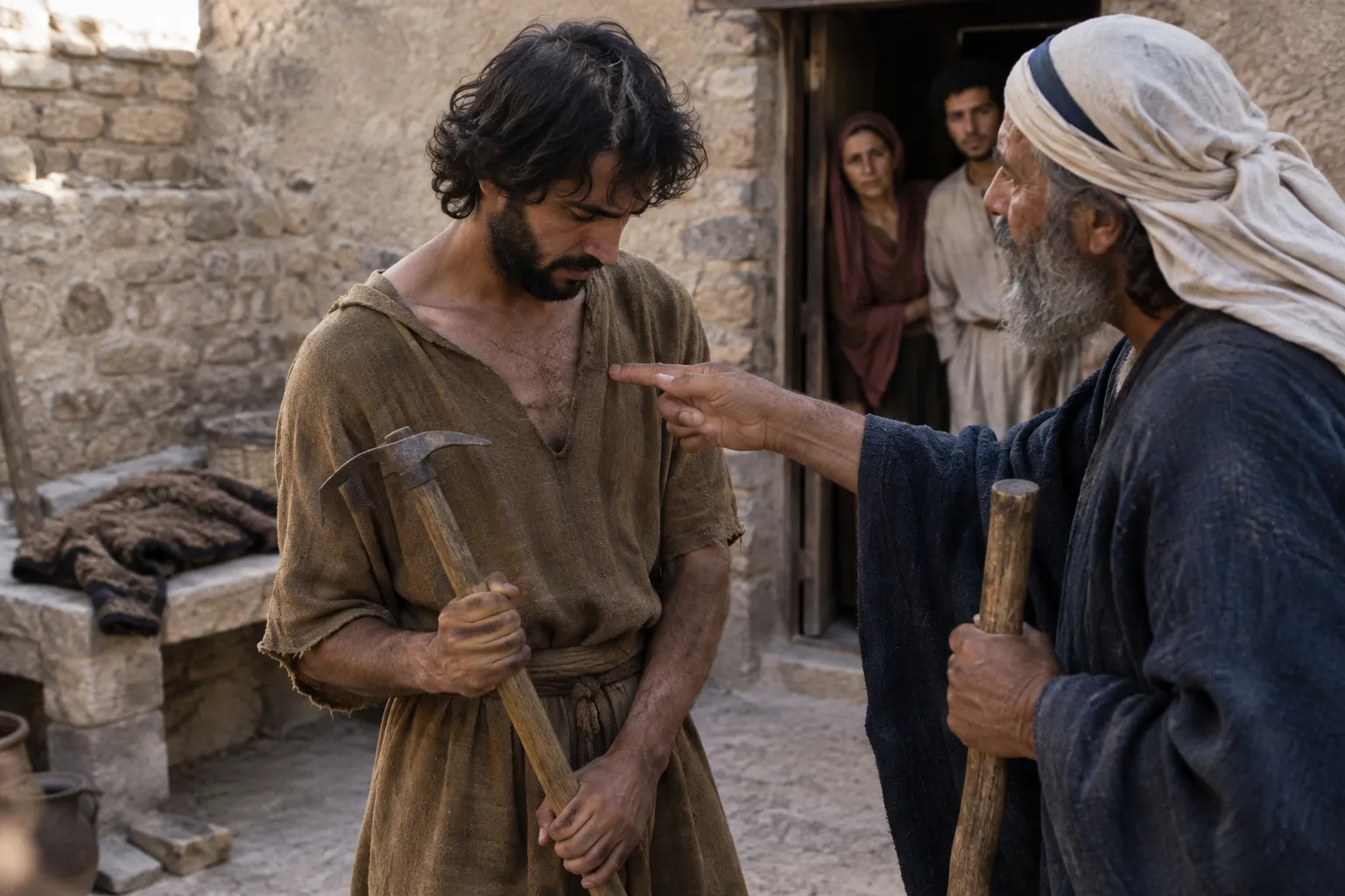 The false prophet denies his calling (Zechariah 13:4–6)
