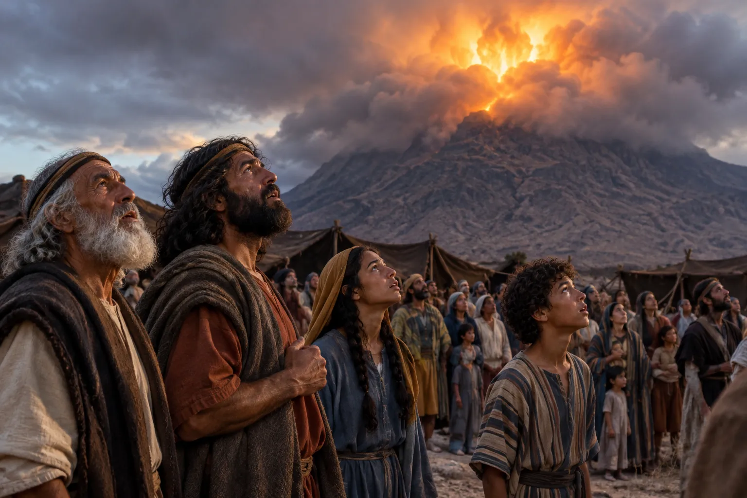 The Glory Like Consuming Fire (Exodus 24:16–17)