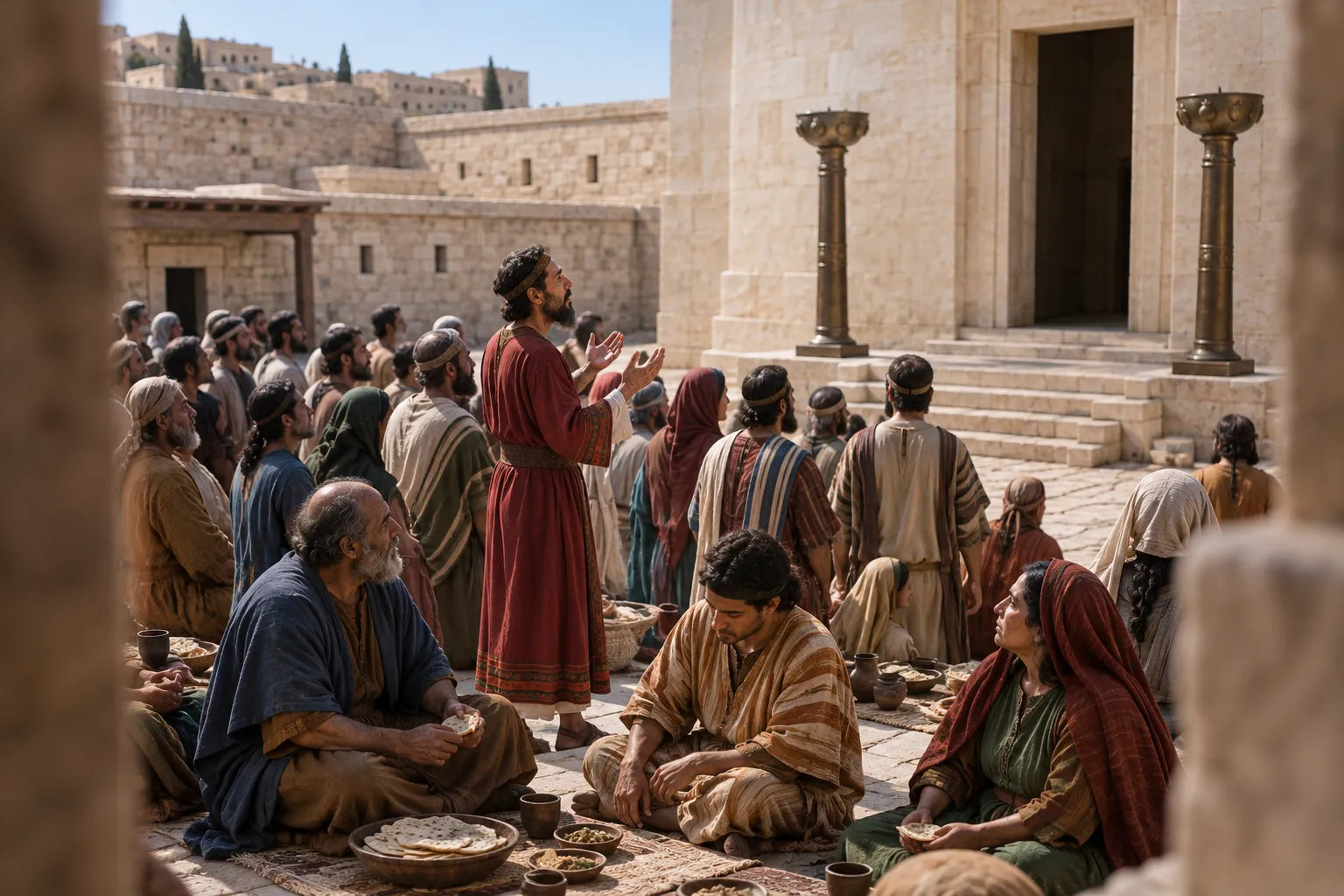 Hezekiah Intercedes for the Assembly (2 Chronicles 30:18–20)