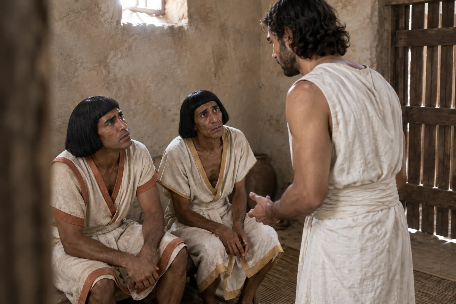Joseph Finds the Two Officers Distraught (Genesis 40:6–8)