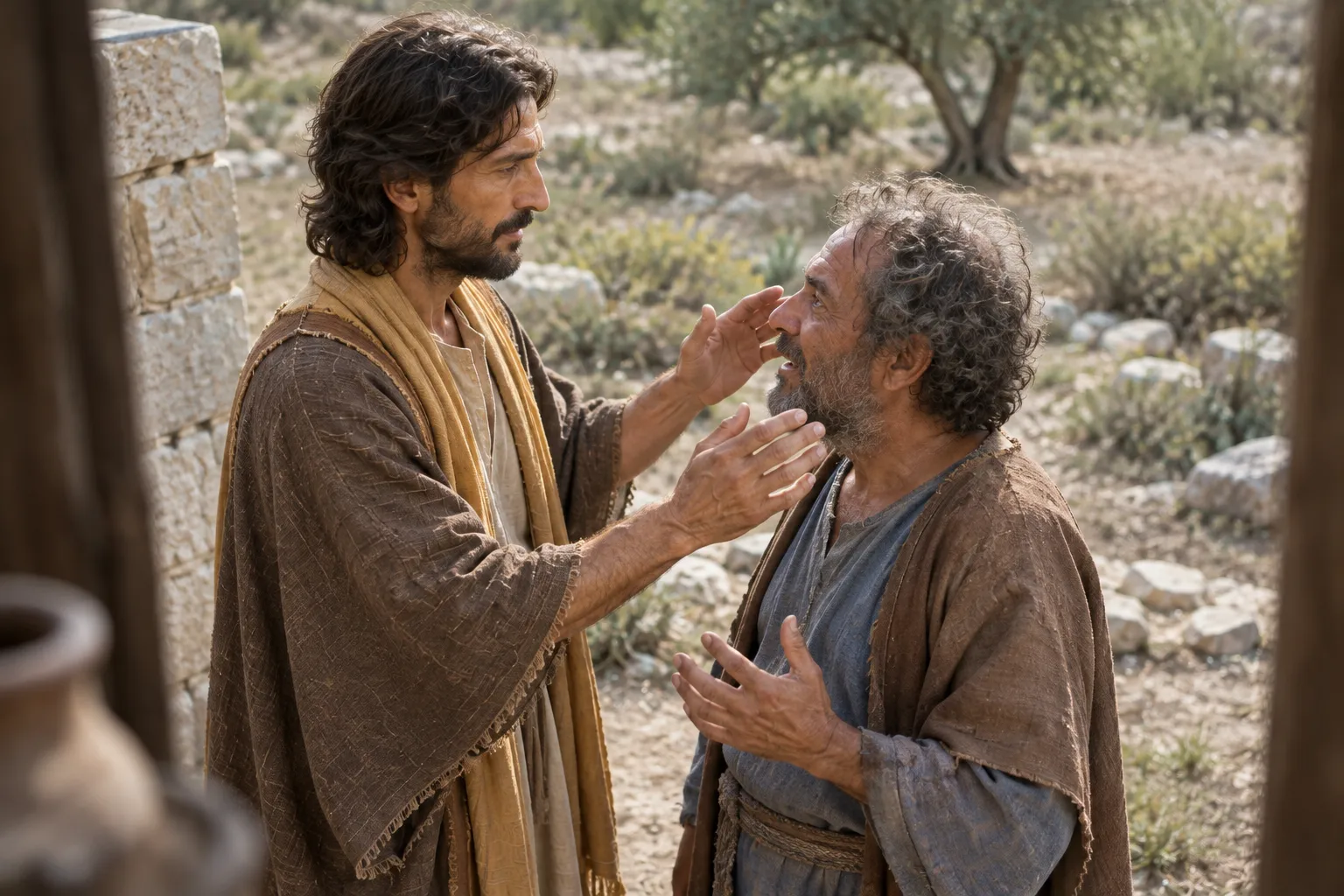 Sight restored clearly (Mark 8:25)
