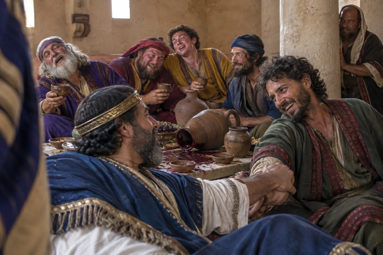 The king’s drunken day (Hosea 7:5)