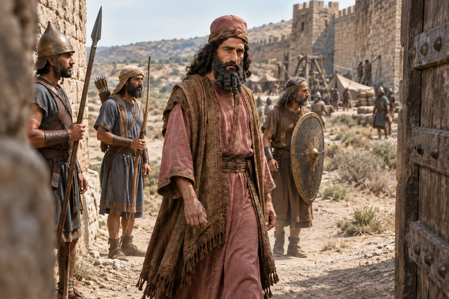 The Babylonian King Arrives at the Siege (2 Kings 24:10–11)