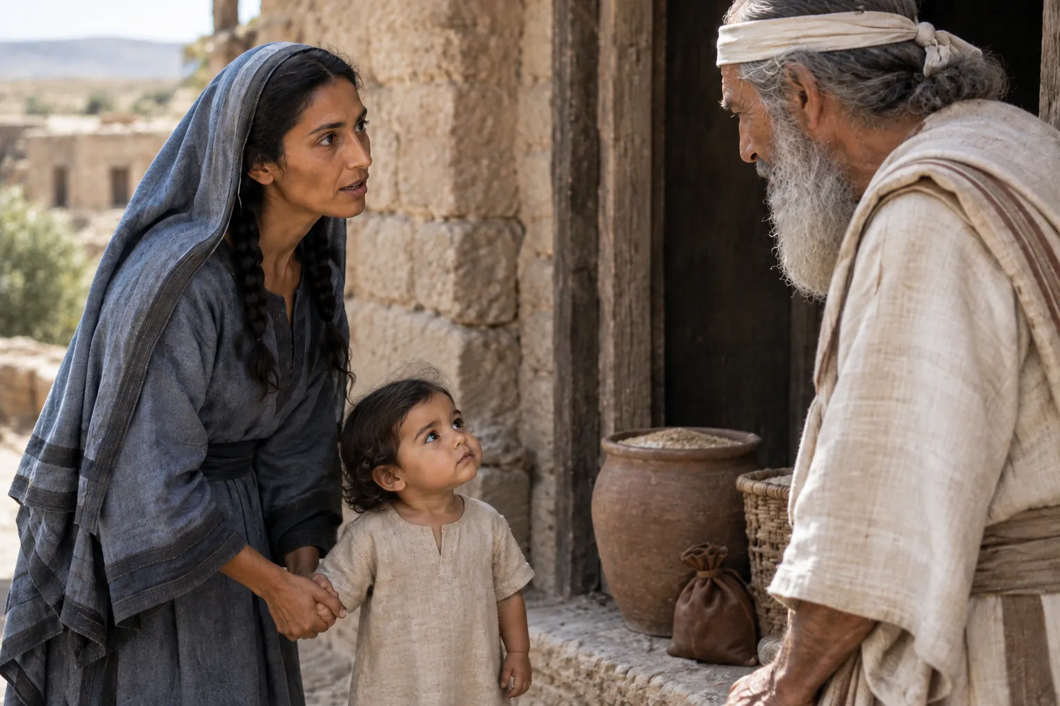 Hannah Dedicates Samuel (1 Samuel 1:24–28)