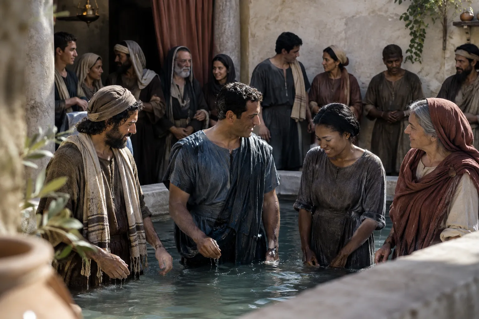 Baptized into one body (1 Corinthians 12:13)