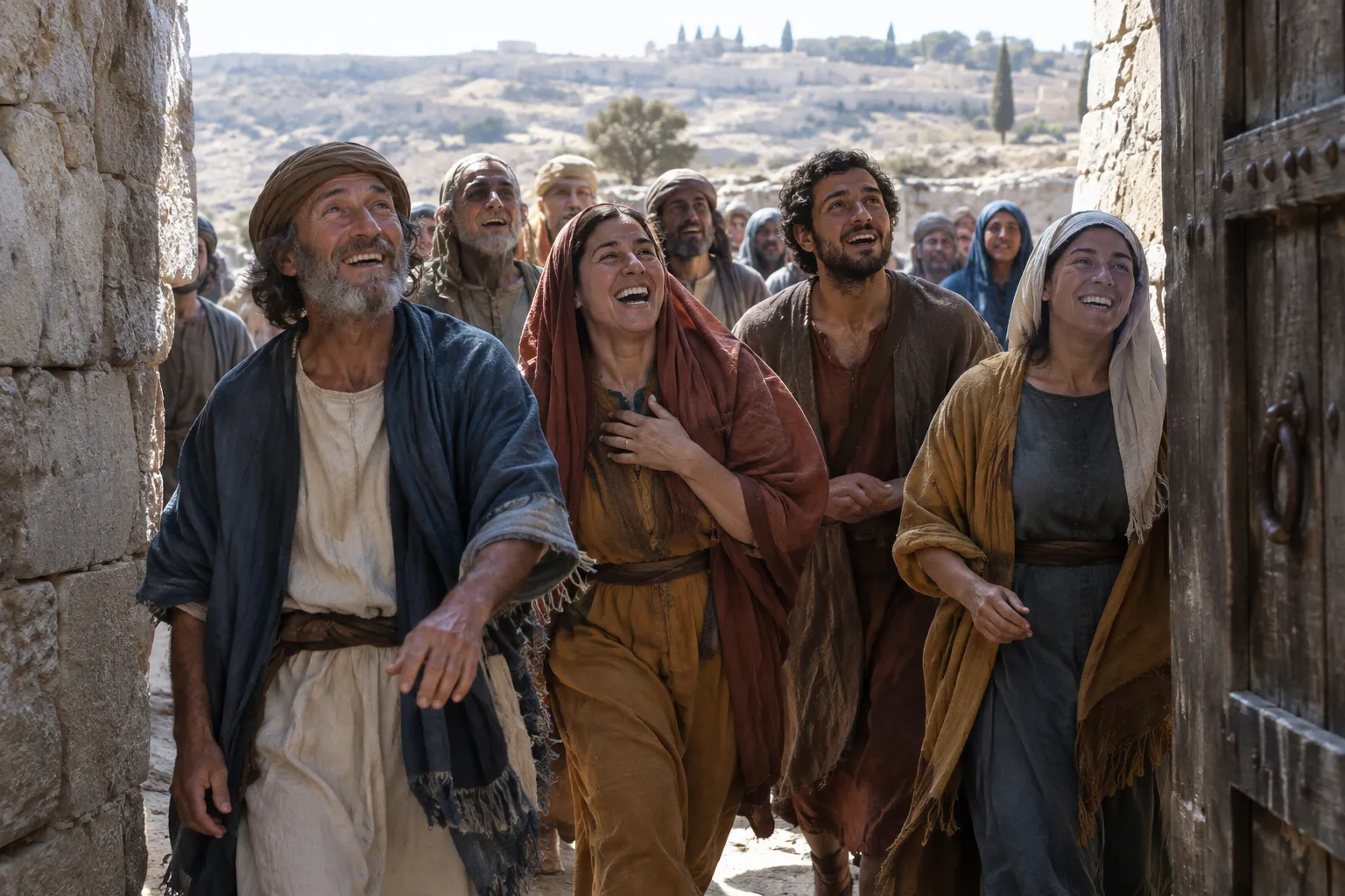 The Captives Reach Zion (Psalms 126:1–3)