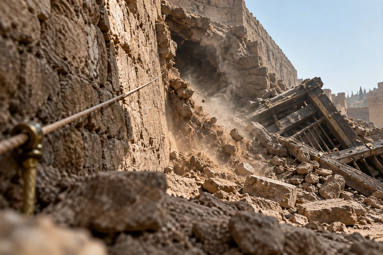 The Wall Marked for Destruction (Lamentations 2:8–9)