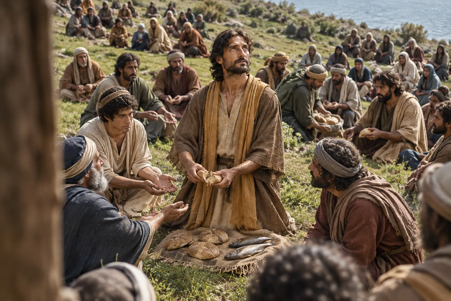 Bread for the Crowd (Mark 6:38–42)