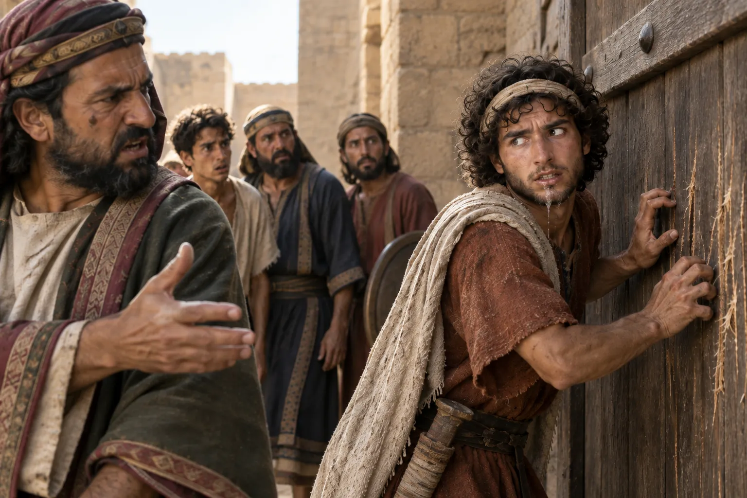 David Feigns Madness Before Achish (1 Samuel 21:10–15)