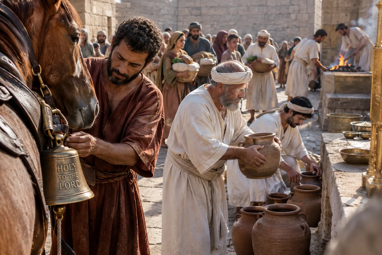 Every Pot Holy to the LORD (Zechariah 14:20–21)