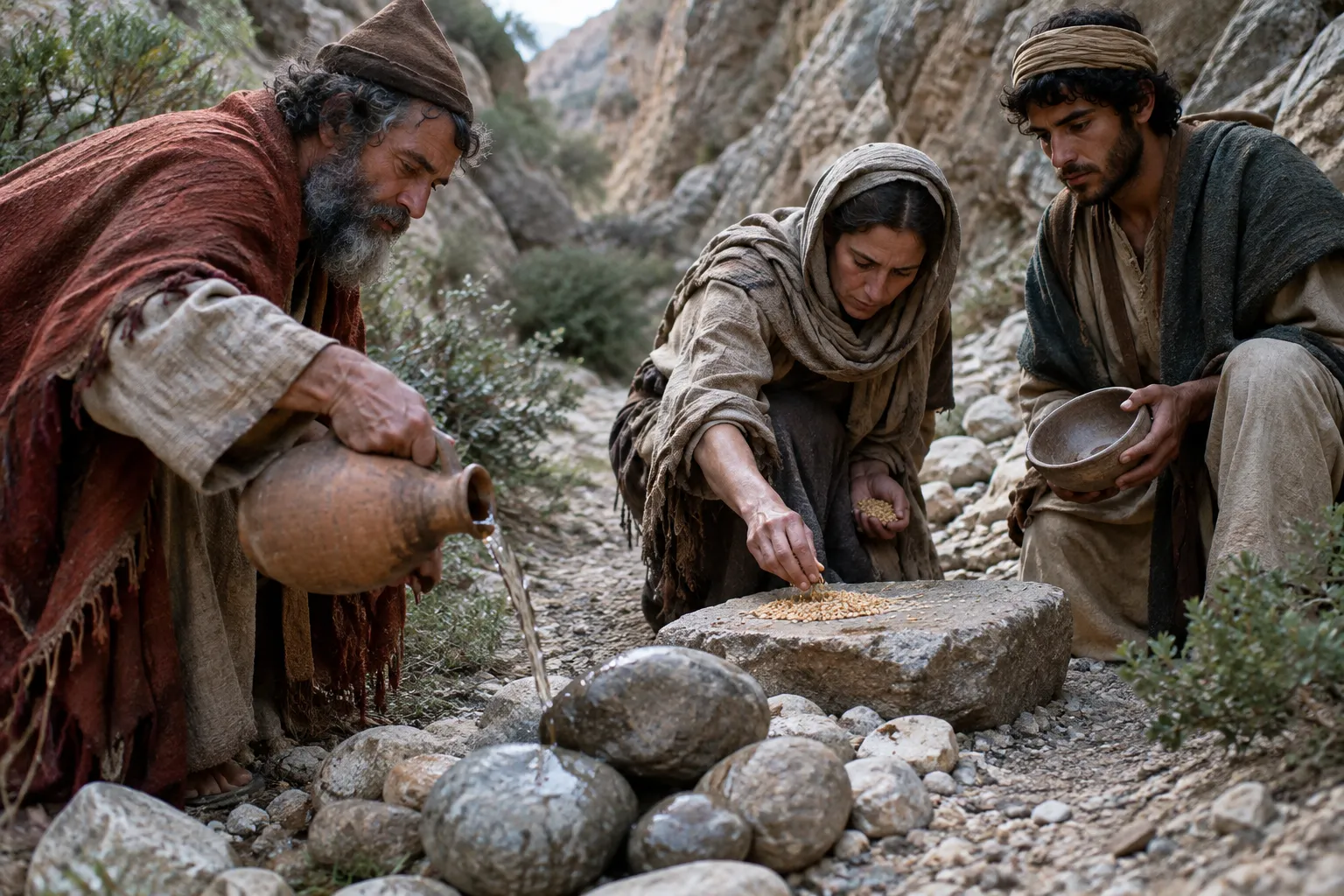 Offerings among the valley stones (Isaiah 57:5–6)
