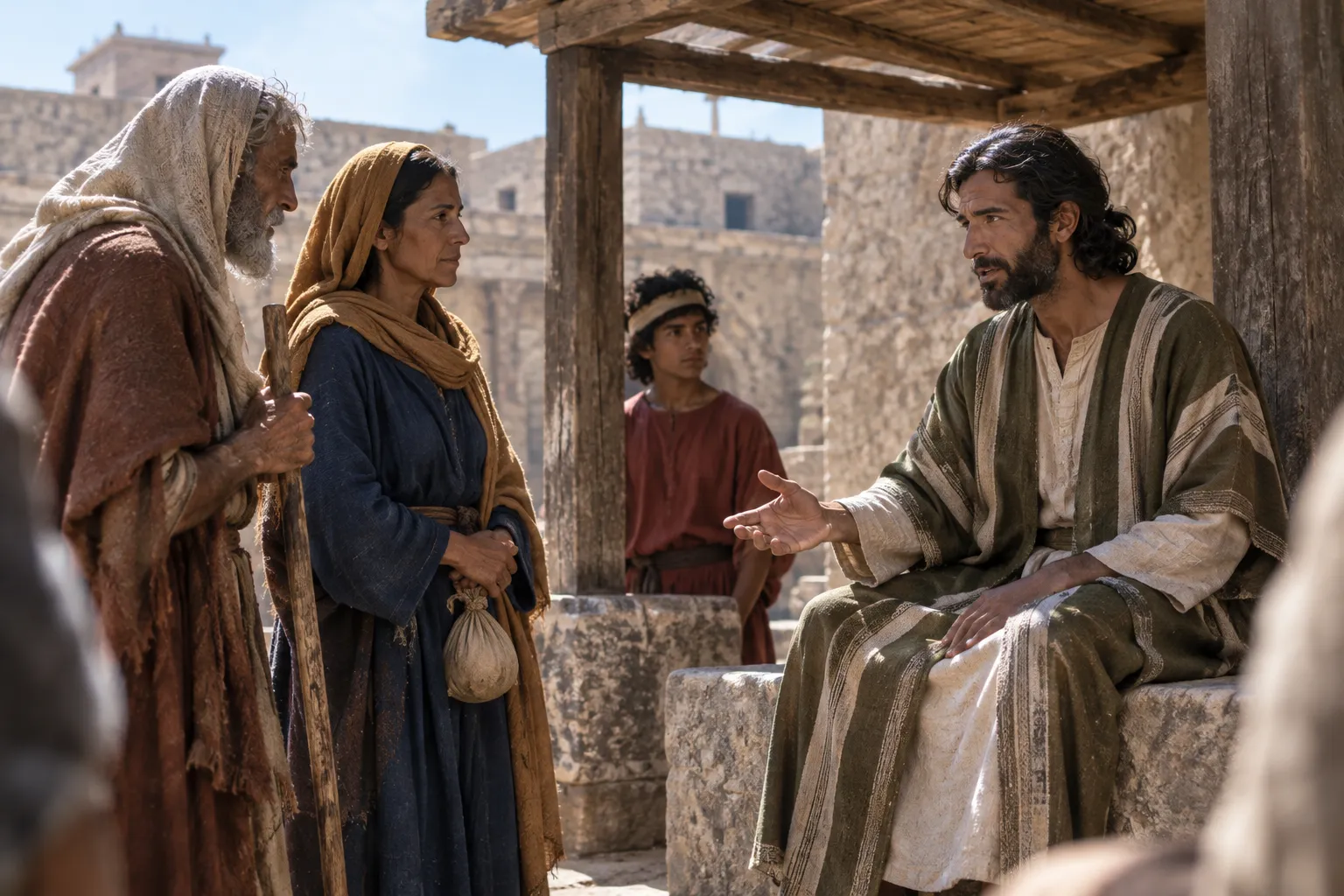 The righteous Branch administers justice (Jeremiah 33:15–16)