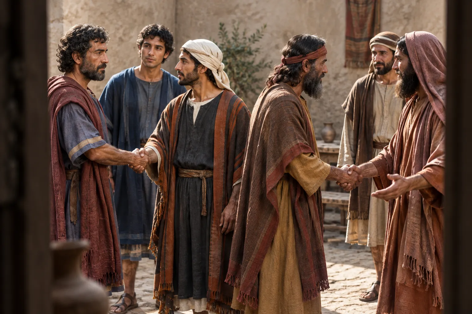 The right hand of fellowship (Galatians 2:1–10)