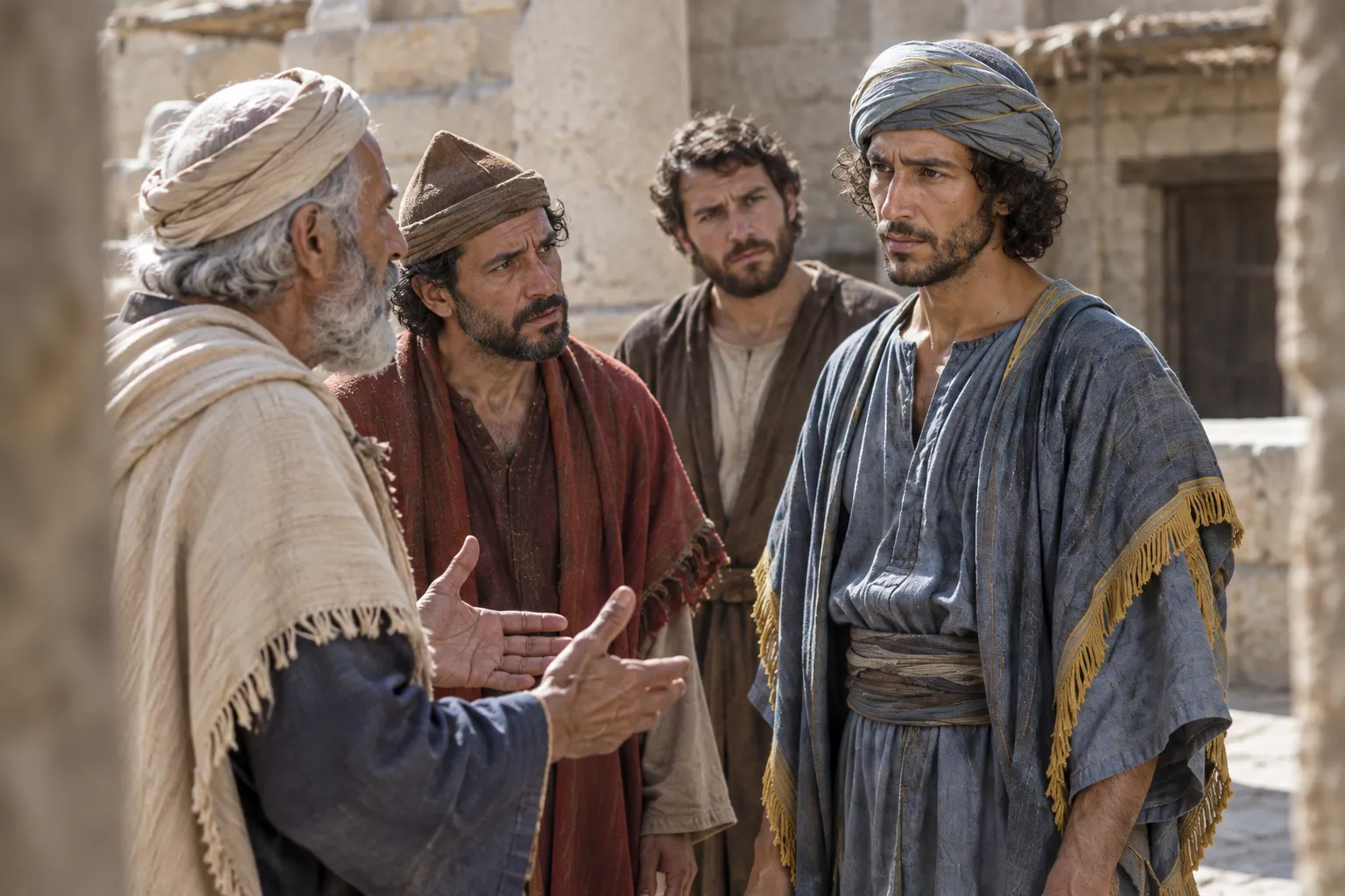 The leaders report the unfaithfulness (Ezra 9:1–2)