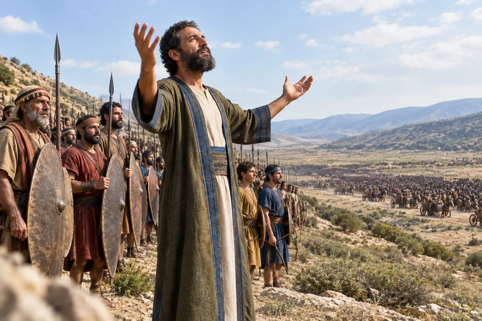 Asa Cries Out Before Battle (2 Chronicles 14:8–11)