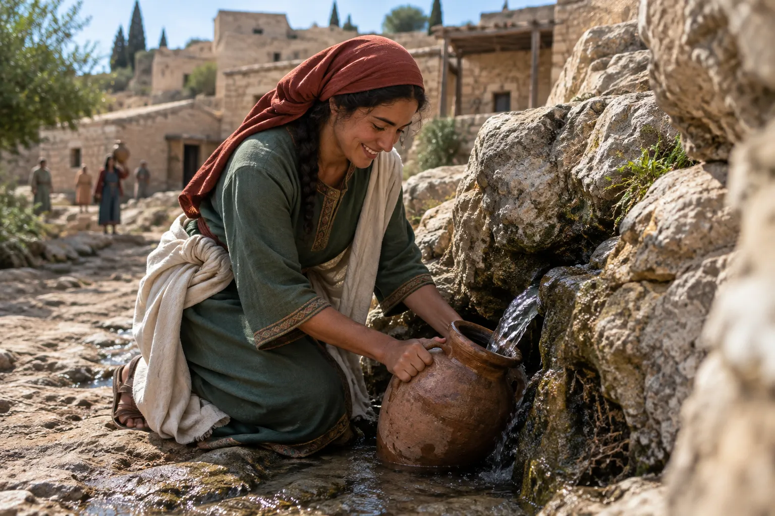 Joy at the springs (Isaiah 12:3)