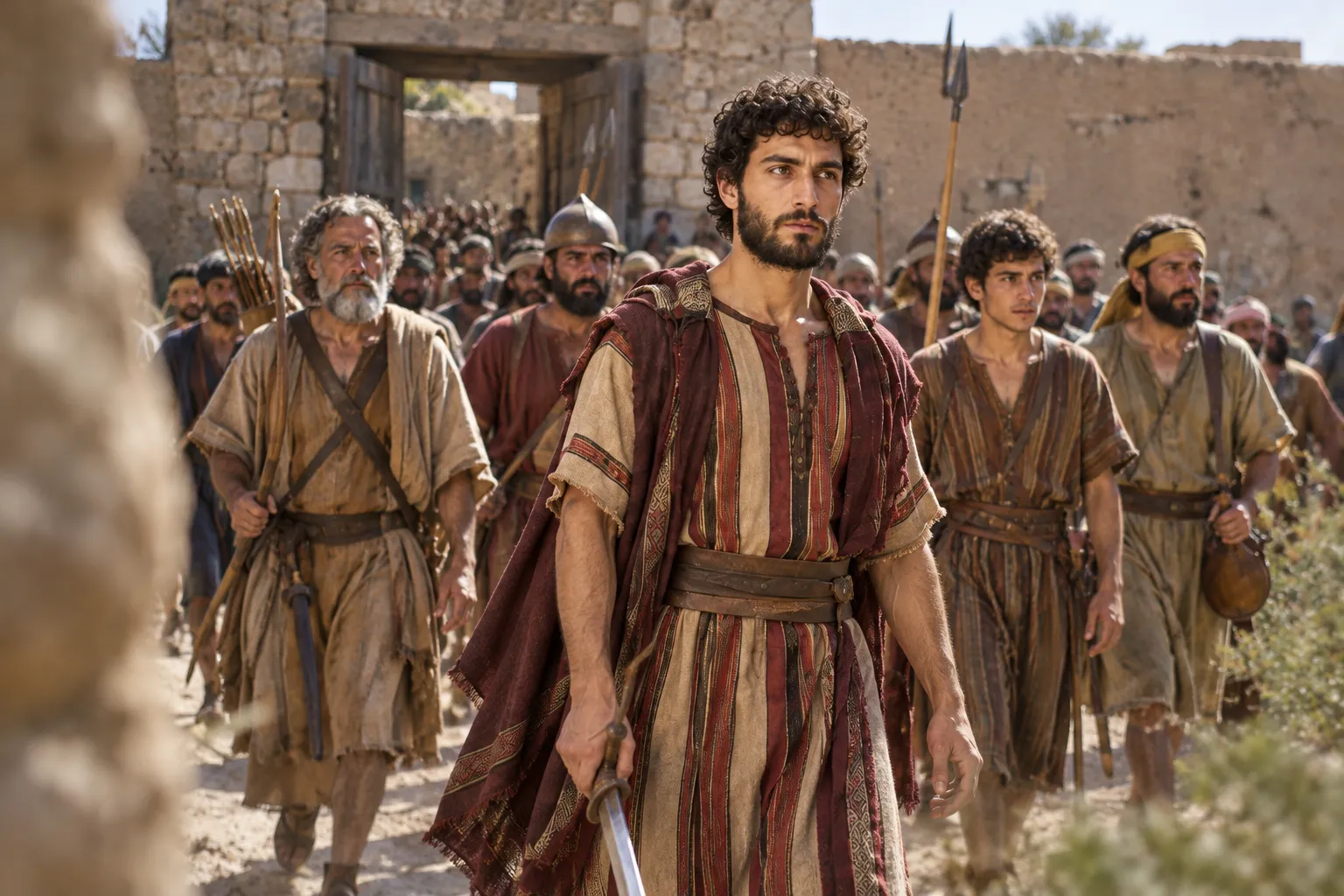 David leaves Keilah (1 Samuel 23:13)