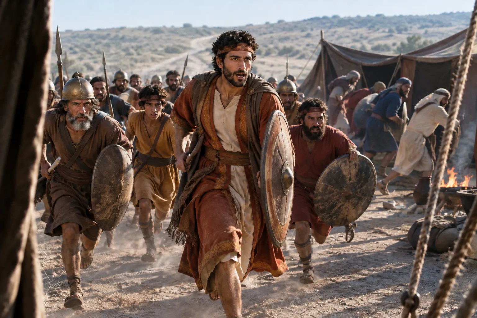 The morning assault (1 Samuel 11:11)