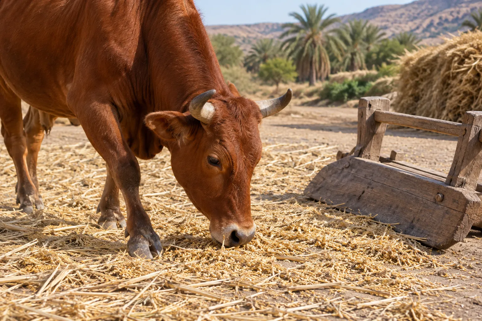 The Unmuzzled Ox Treading Grain (Deuteronomy 25:4)