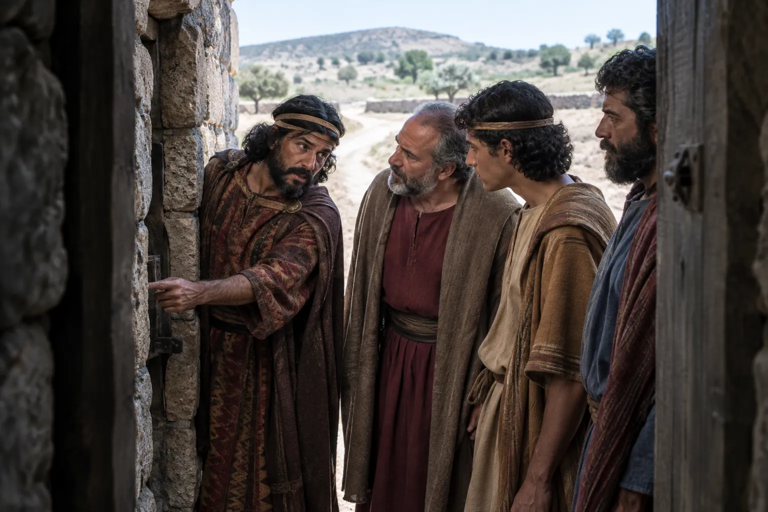 The entrance to Bethel revealed (Judges 1:23–25)