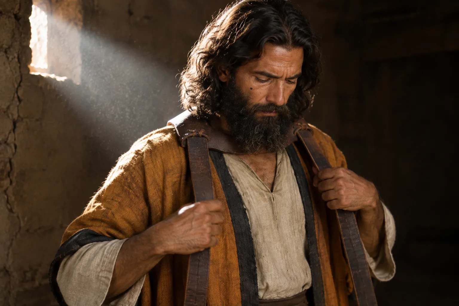 Jeremiah puts on the leather yoke (Jeremiah 27:2)