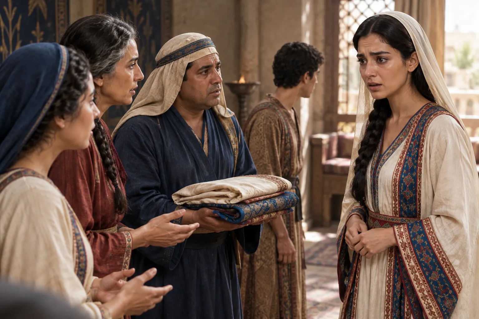 Esther Hears of Mordecai’s Mourning (Esther 4:4)