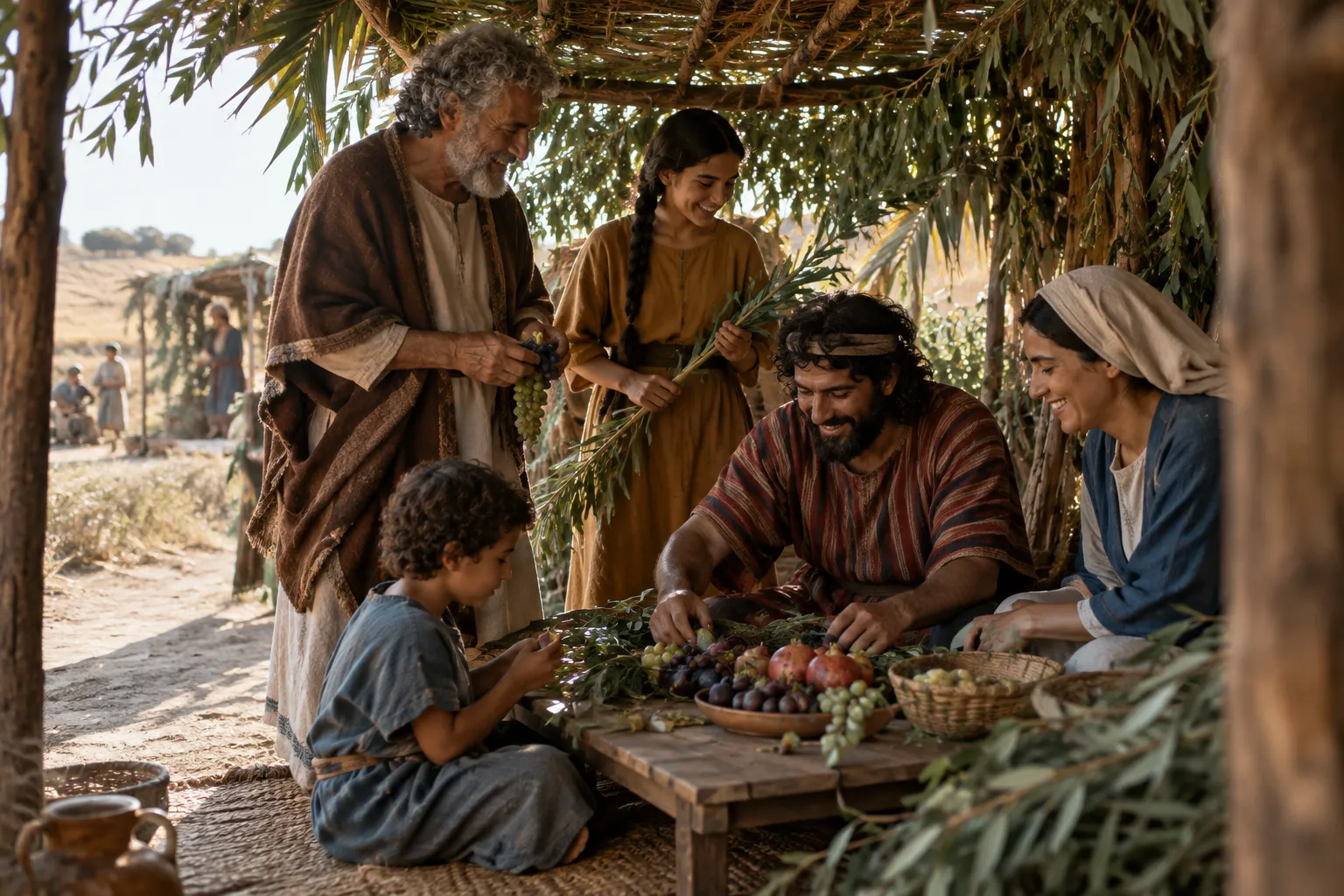 Dwelling in Booths (Leviticus 23:39–43)