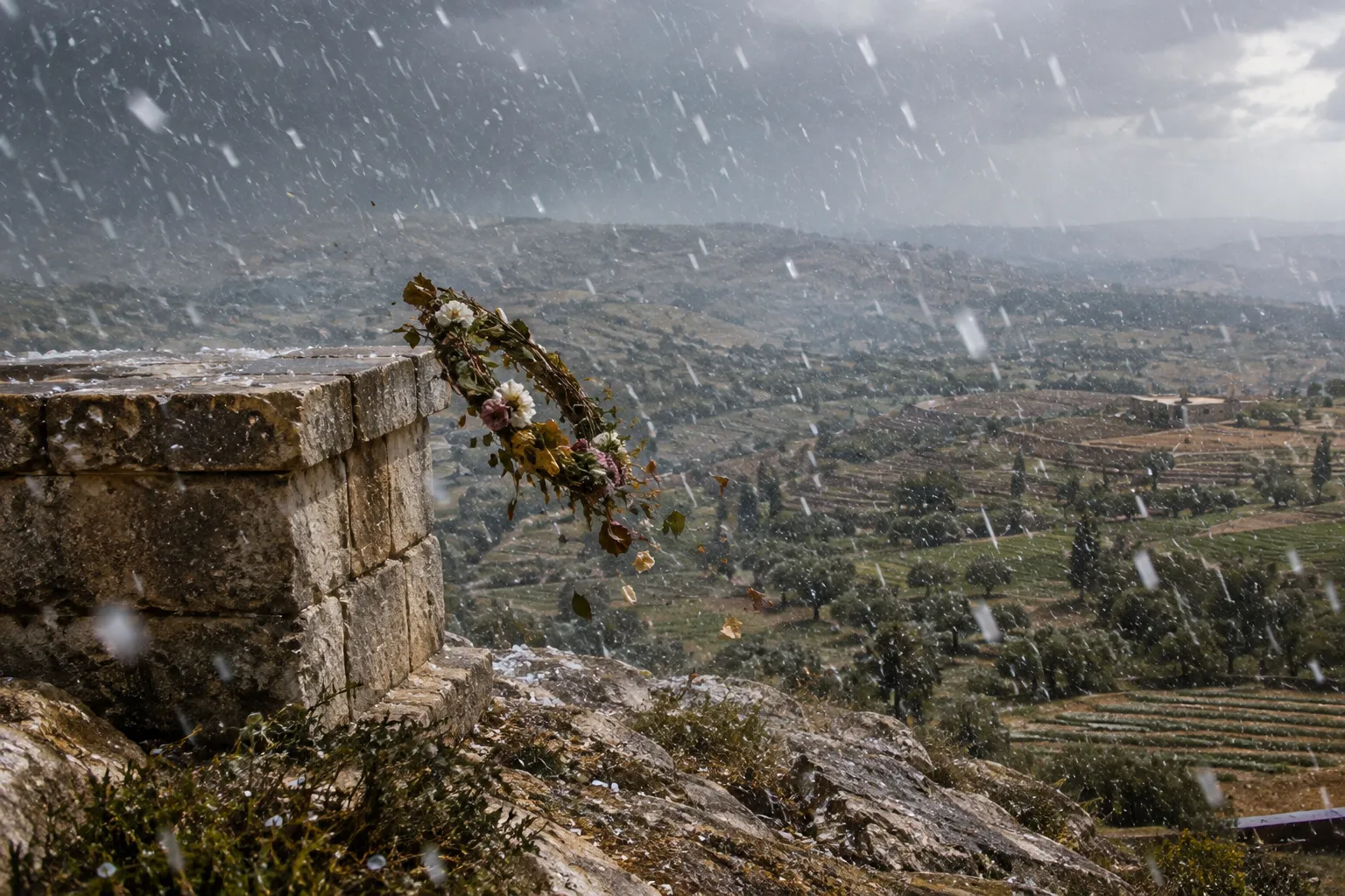 The fading wreath struck down (Isaiah 28:1–4)