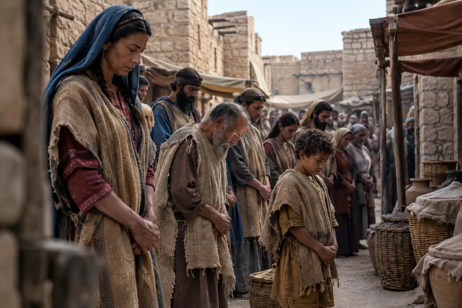 Nineveh believes and fasts (Jonah 3:5)