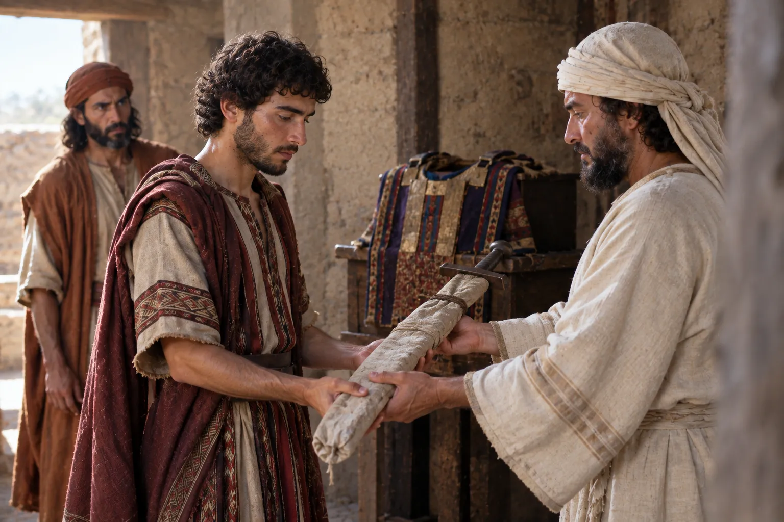 David Takes Goliath’s Sword (1 Samuel 21:7–9)